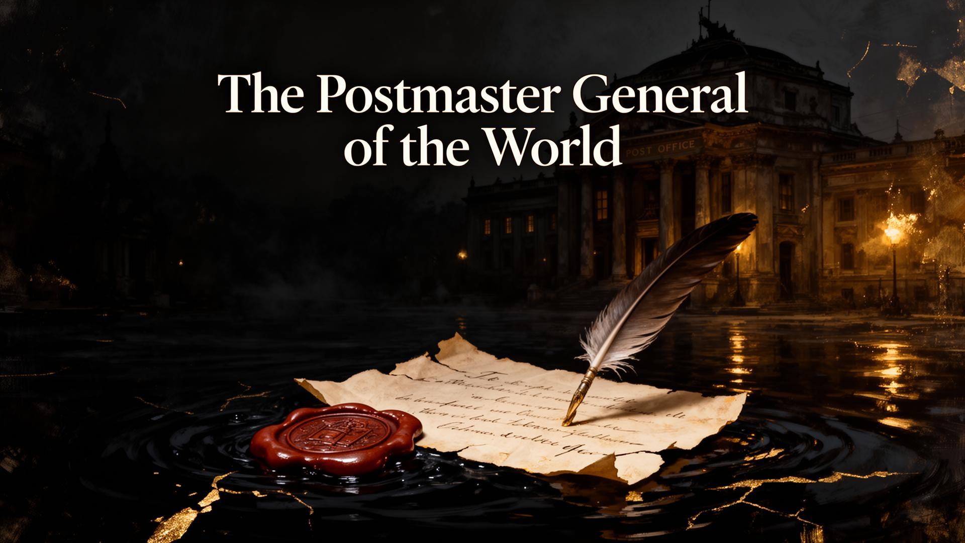 The Postmaster General of the World — dossier cover